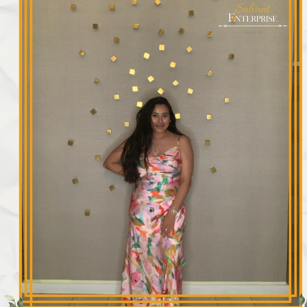 Floral Stain Dress